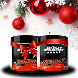 Karácsonyi csomag Orgazmus Xtreme 323 g + Orgazmus 300 g edzéselőtti bedurrantó - BodyBulldozer