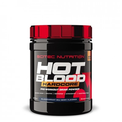 Hot Blood Hardcore 375 g - Scitec Nutrition (exp 12/2026)