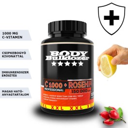 C 1000 + Rosehip Professional XXL 150 tabl - BodyBulldozer