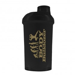 Shaker BODYBULLDOZER fekete arany 500 ml - BodyBulldozer
